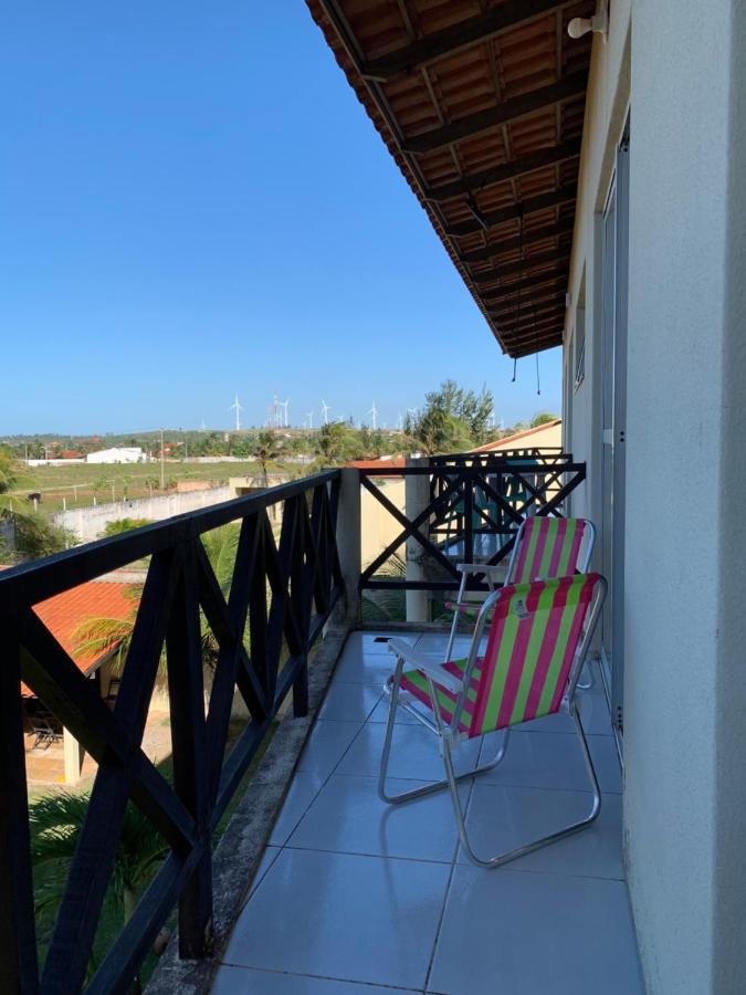 Lindo Flat Na Paradisíaca Praia da Taíba Bagian luar foto