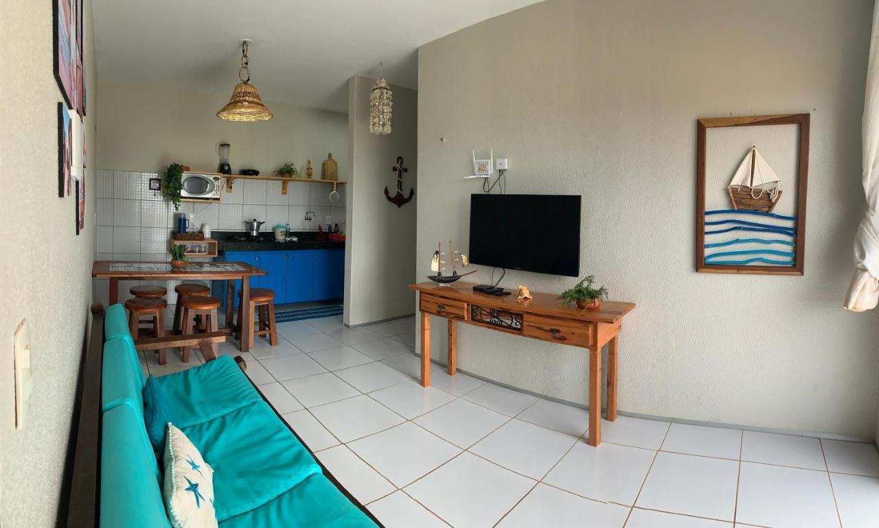 Lindo Flat Na Paradisíaca Praia da Taíba Bagian luar foto