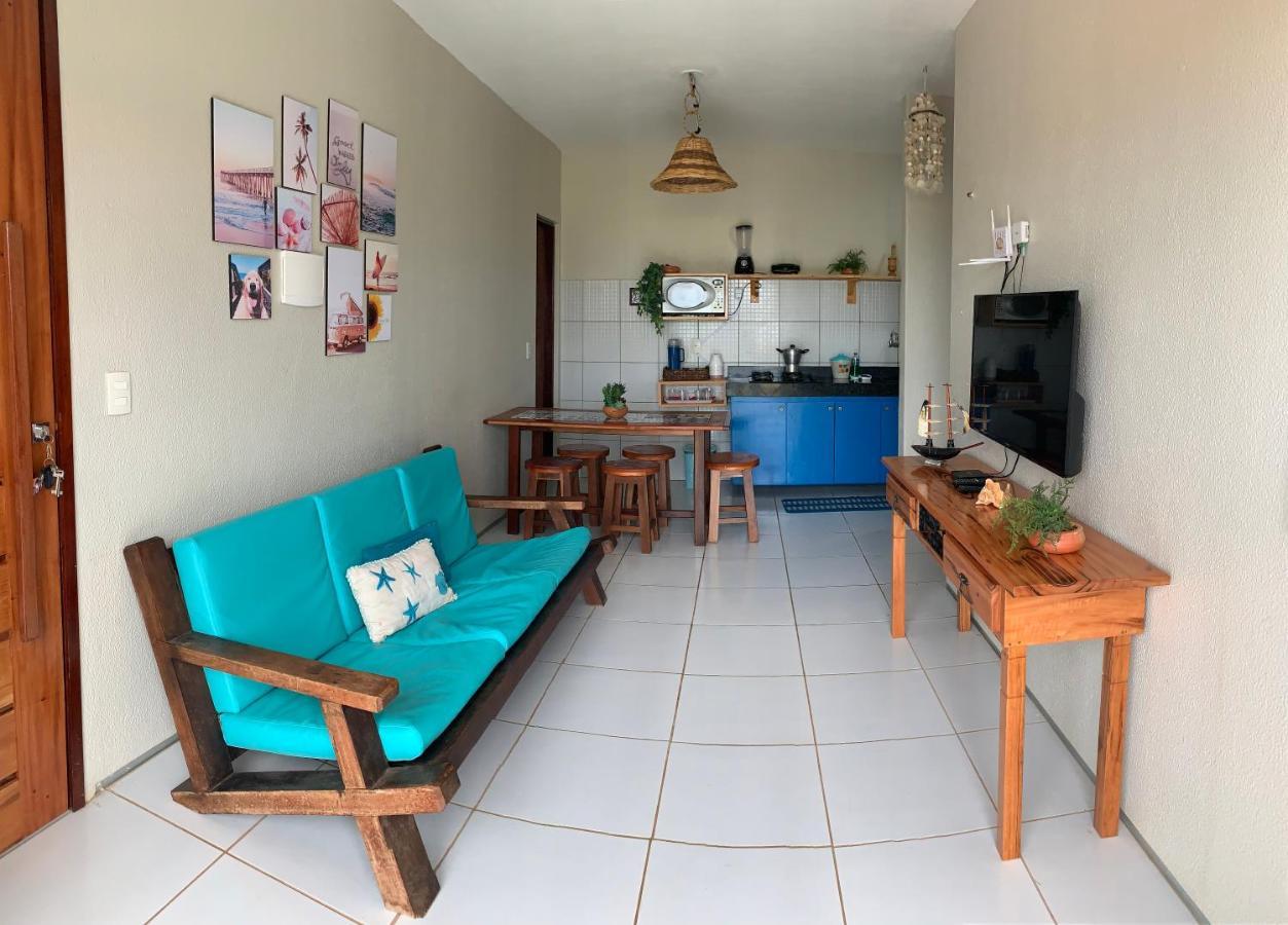 Lindo Flat Na Paradisíaca Praia da Taíba Bagian luar foto