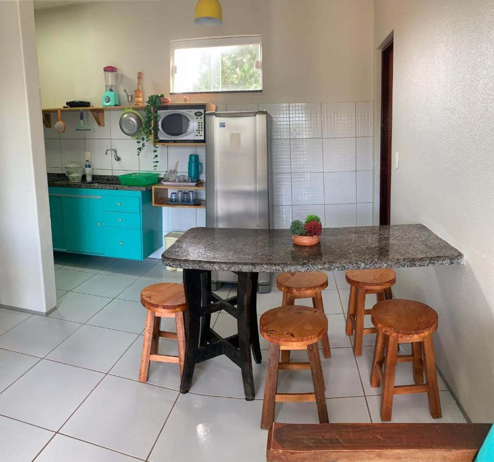 Lindo Flat Na Paradisíaca Praia da Taíba Bagian luar foto