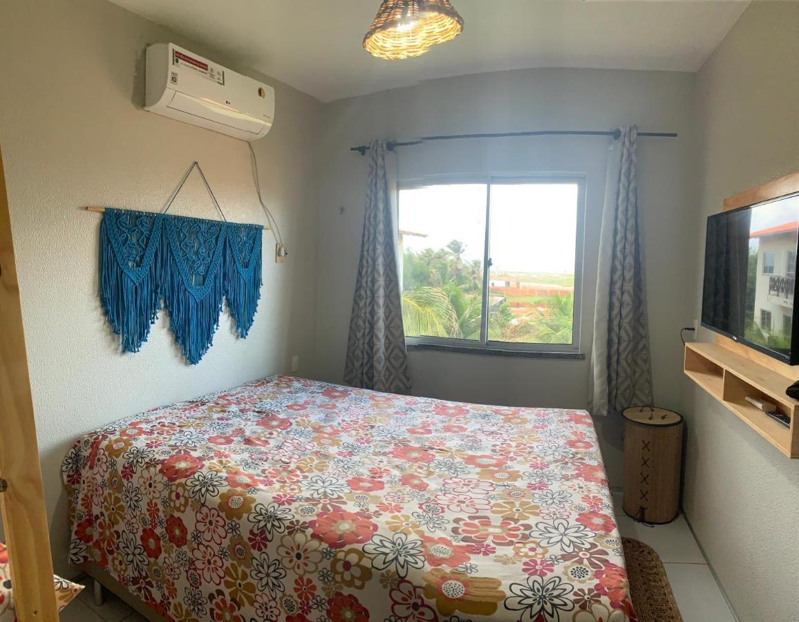 Lindo Flat Na Paradisíaca Praia da Taíba Bagian luar foto