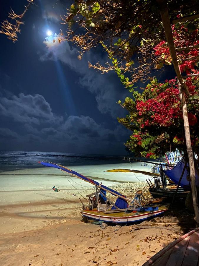 Lindo Flat Na Paradisíaca Praia da Taíba Bagian luar foto